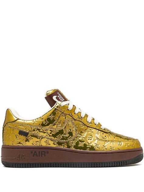 louis vuitton nike gold|Louis Vuitton X Nike Louis Vuitton X Nike Air Force 1 Gold .